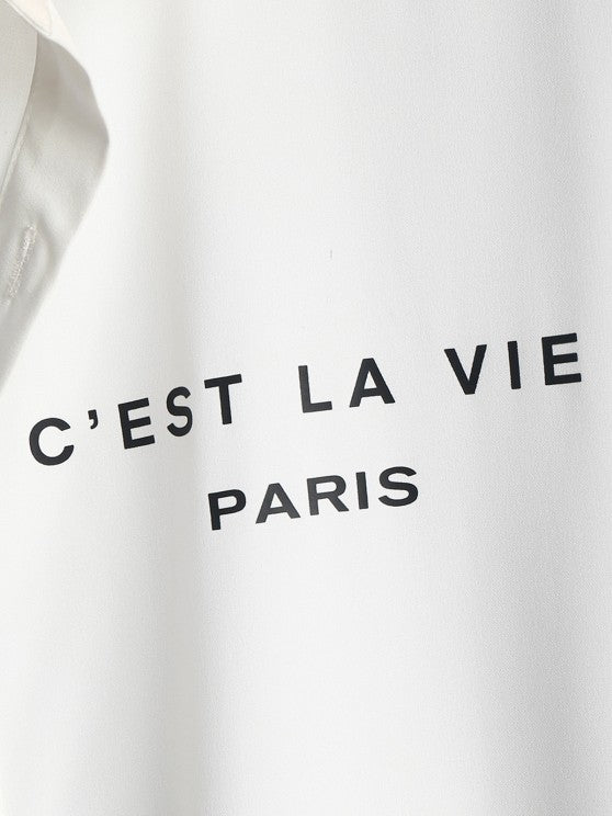 Two Tone Button Up Shirt And Drawstring Shorts Set - Grafton Collection