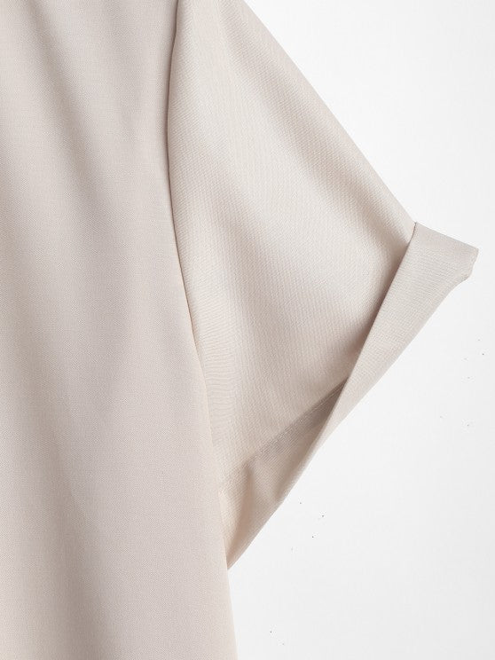 Casual Button Shirt And Casual Shorts - Grafton Collection