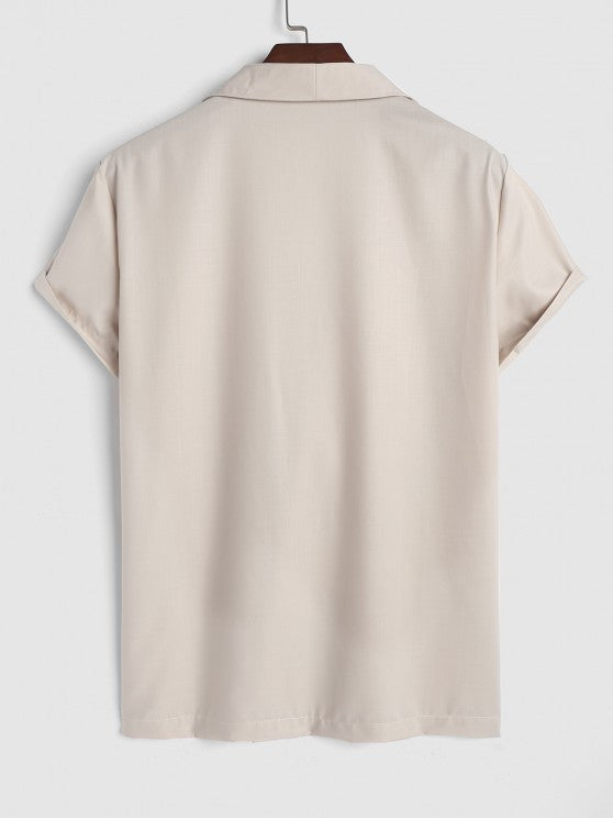 Casual Button Shirt And Casual Shorts - Grafton Collection