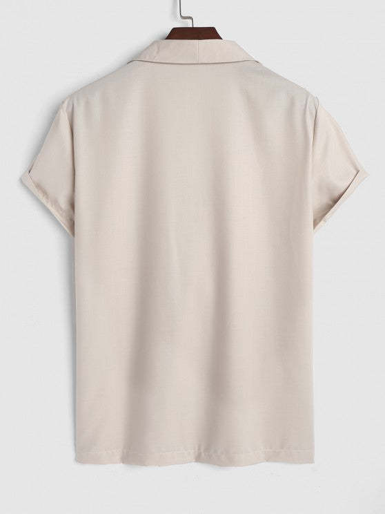 Casual Button Shirt And Casual Shorts - Grafton Collection