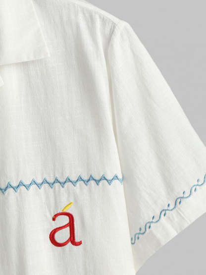 Fish Crab Shirt With Shorts Vacation Two Piece Set - Grafton Collection