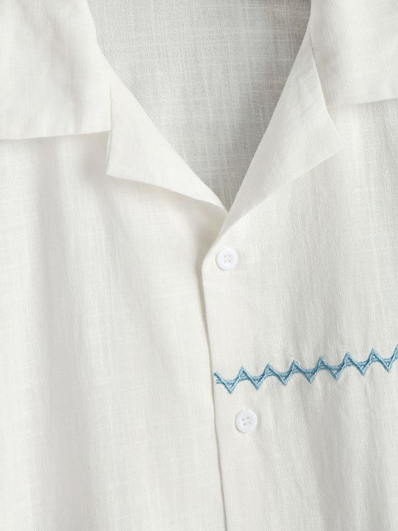 Fish Crab Shirt With Shorts Vacation Two Piece Set - Grafton Collection