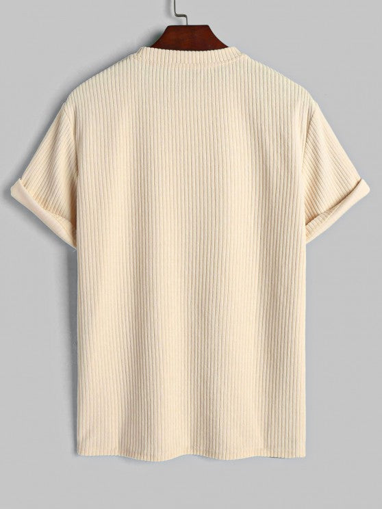 Casual Crew Neck T-Shirt And Short - Grafton Collection