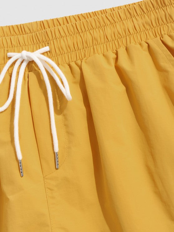 Smiley Graphic T-Shirt And Cargo Short - Grafton Collection