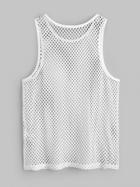 See Through Top And Cargo Shorts Set - Grafton Collection