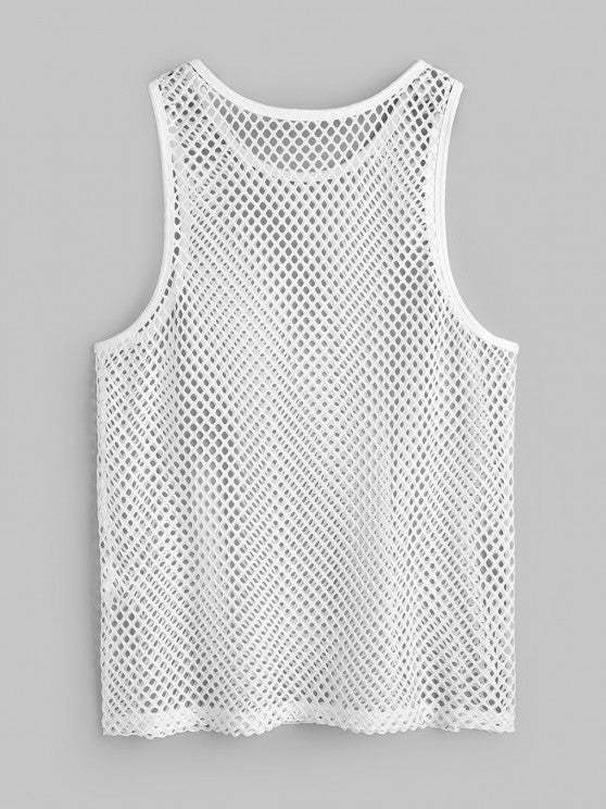 See Through Top And Cargo Shorts Set - Grafton Collection