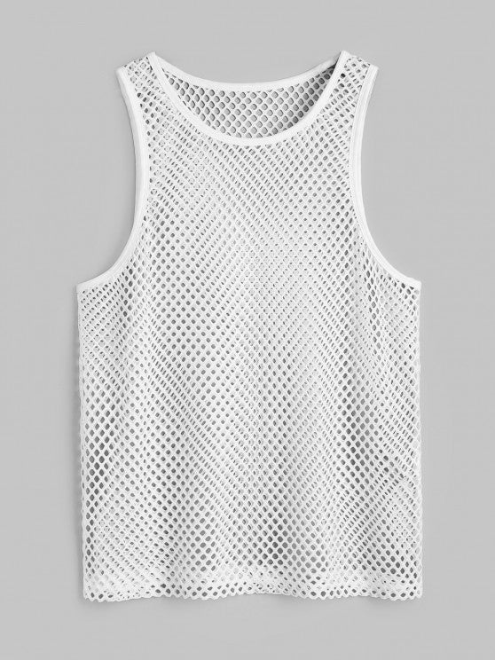 See Through Top And Cargo Shorts Set - Grafton Collection