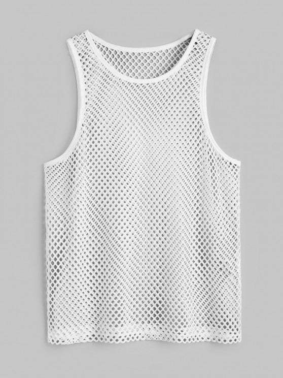 See Through Top And Cargo Shorts Set - Grafton Collection
