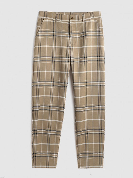 Hollow Out T-Shirt And Zip Fly Pants Set - Grafton Collection