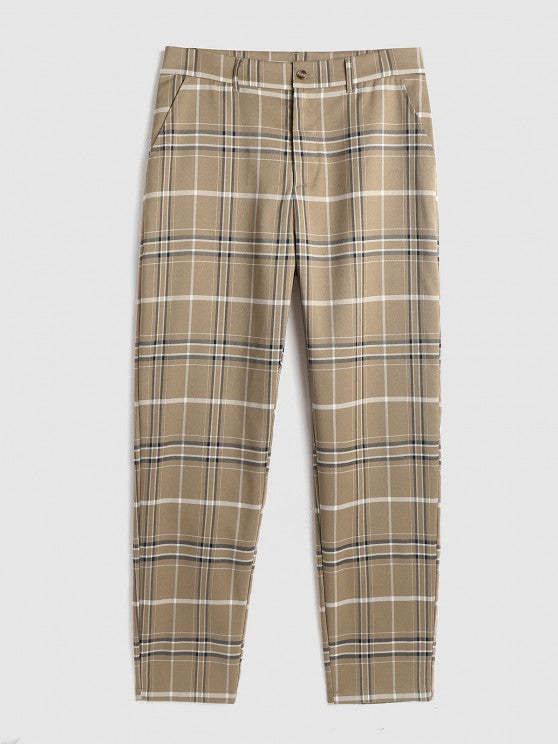 Hollow Out T-Shirt And Zip Fly Pants Set - Grafton Collection