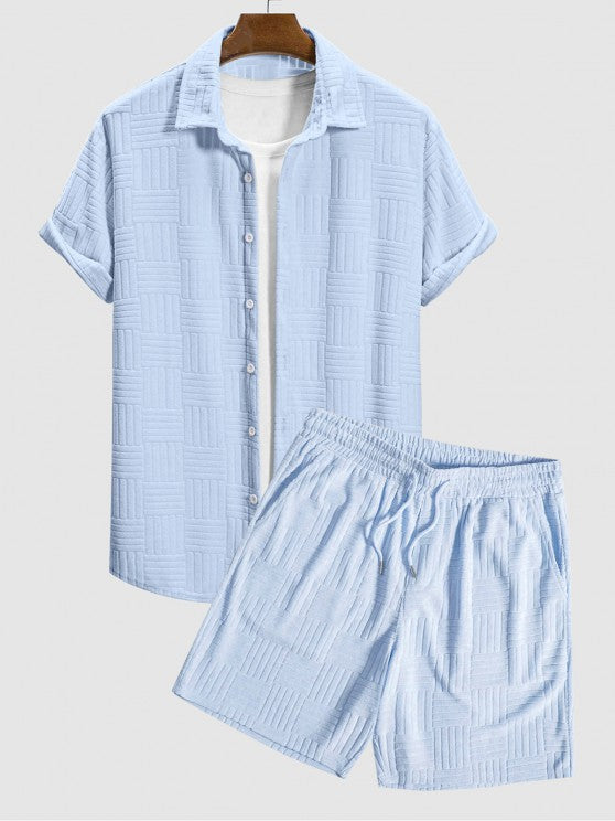 Short Sleeves Shirt And Shorts - Grafton Collection