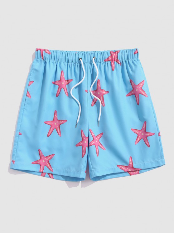 Drippy Smiley Tee And Starfish Board Shorts - Grafton Collection