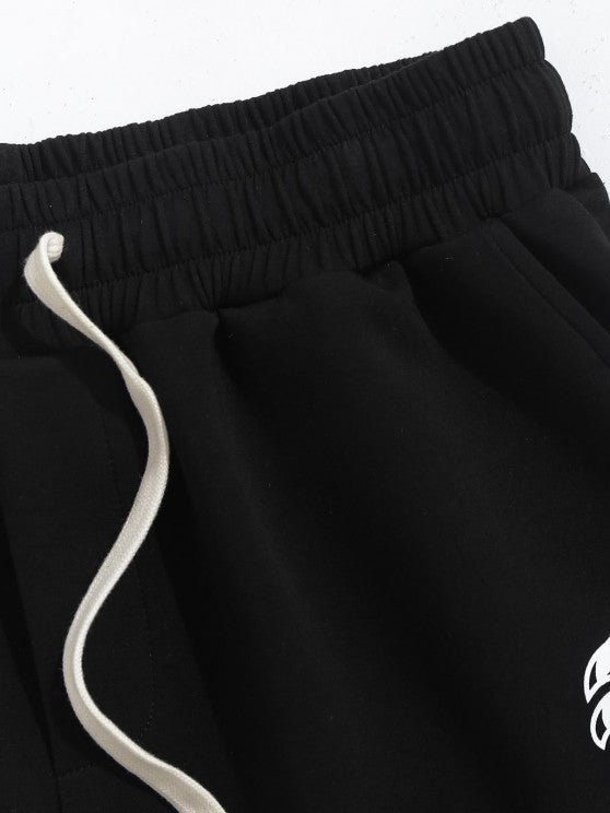 Playing Card Crown Print T-Shirt And Shorts Set - Grafton Collection