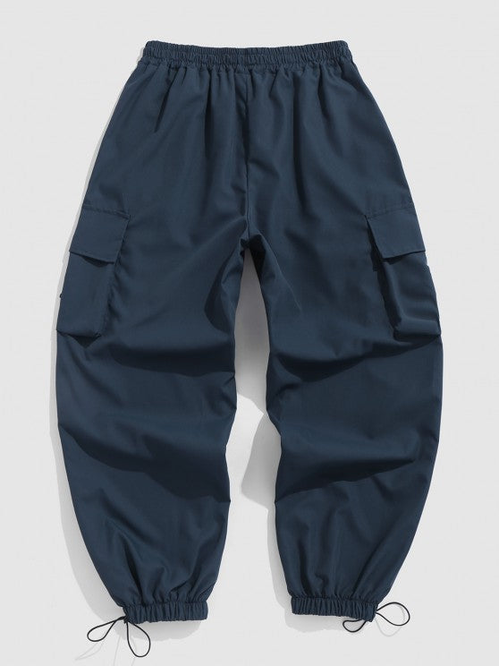 Textured T-Shirt And Loose Cargo Pant - Grafton Collection