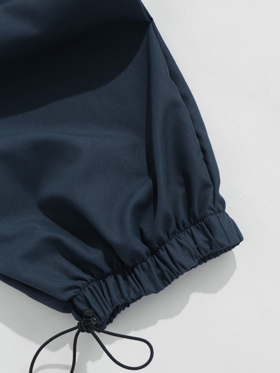 Textured T-Shirt And Loose Cargo Pant - Grafton Collection