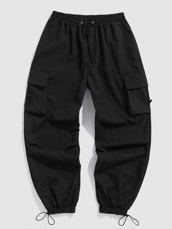 Collared T Shirt And Loose Fit Cargo Pants - Grafton Collection