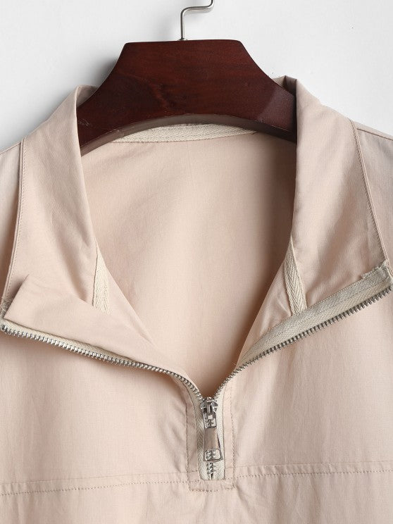 Letter Print Shirt And Shorts Cargo Set - Grafton Collection