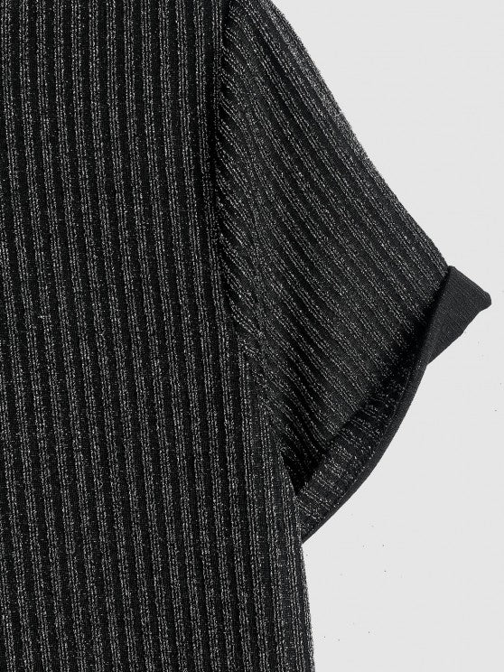 Glitter Silver T Shirt And Pants - Grafton Collection