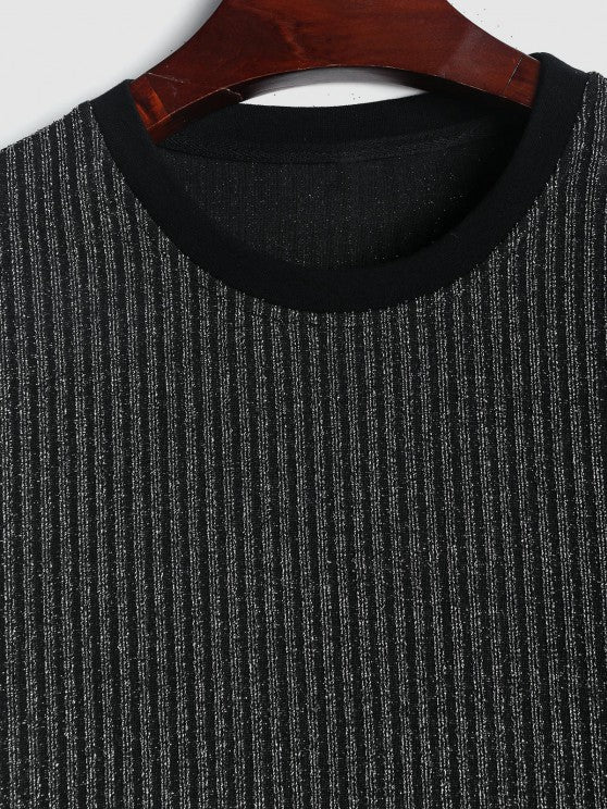 Glitter Silver T Shirt And Pants - Grafton Collection