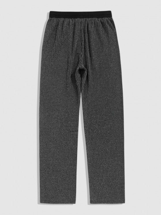 Glitter Silver T Shirt And Pants - Grafton Collection