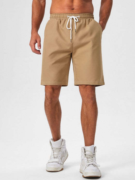 Spliced Polo T Shirt And Bermuda Shorts Set - Grafton Collection