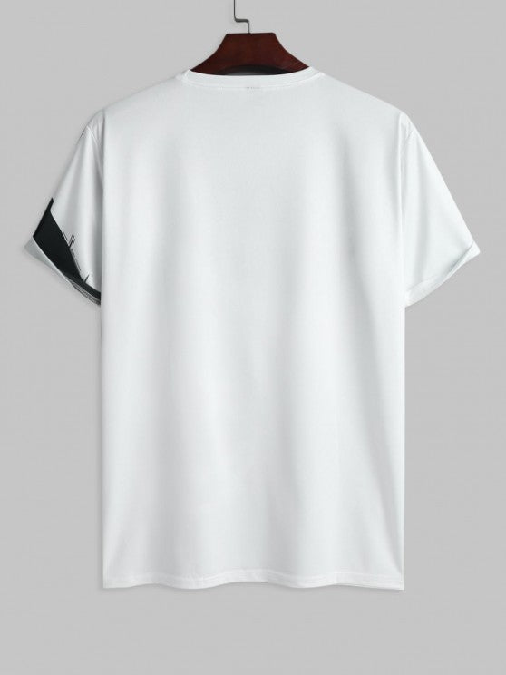 Printed Smile T-Shirt And Shorts - Grafton Collection