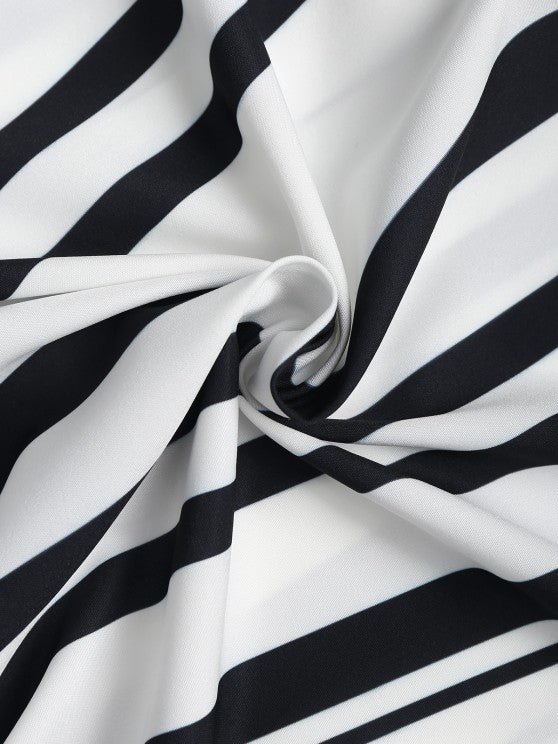 Two Tone Shirt And Basic Shorts Set - Grafton Collection