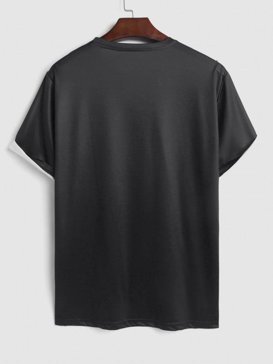 Casual Bear Pattern T-Shirt And Shorts - Grafton Collection