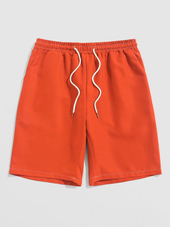 Casual Bear Pattern T-Shirt And Shorts - Grafton Collection