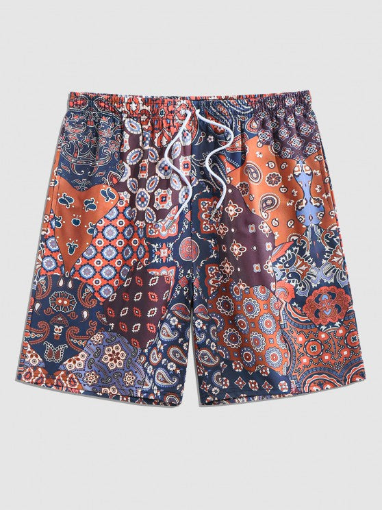 Floral Printed Shirt And Shorts - Grafton Collection