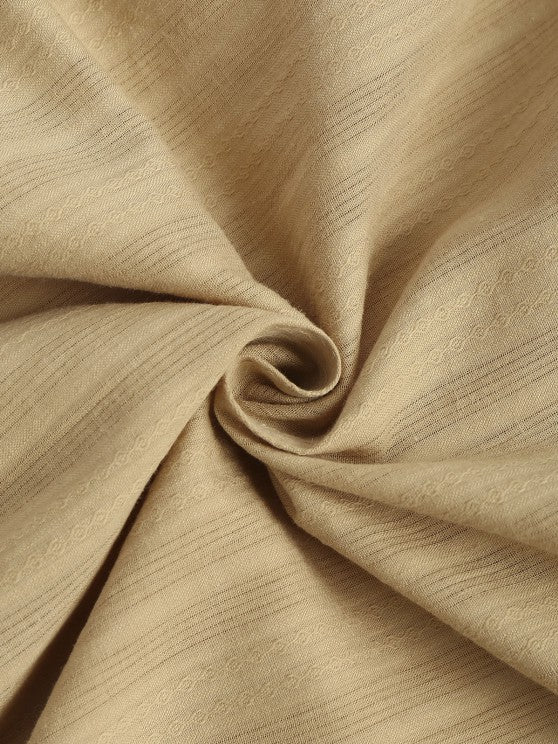 Plain Textured Half Button Shirt And Short - Grafton Collection