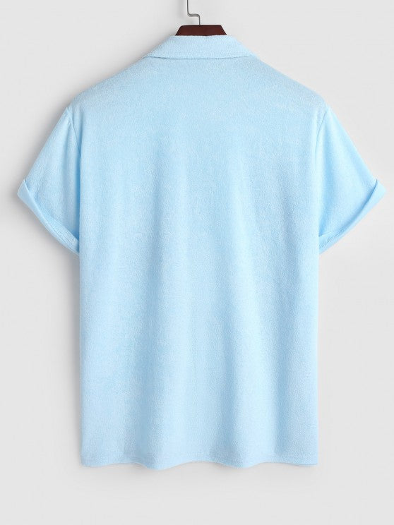 Short Sleeves Shirt And Casual Shorts - Grafton Collection