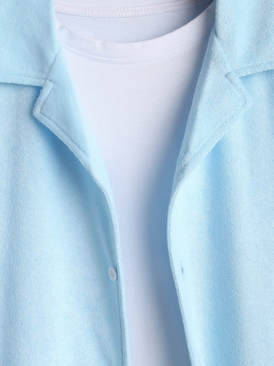 Short Sleeves Shirt And Casual Shorts - Grafton Collection