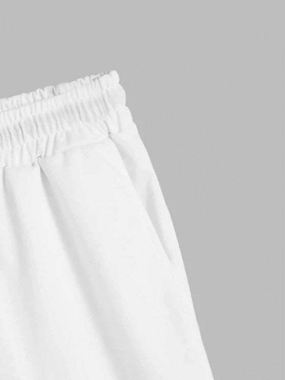 Casual Zip T Shirt And Shorts - Grafton Collection