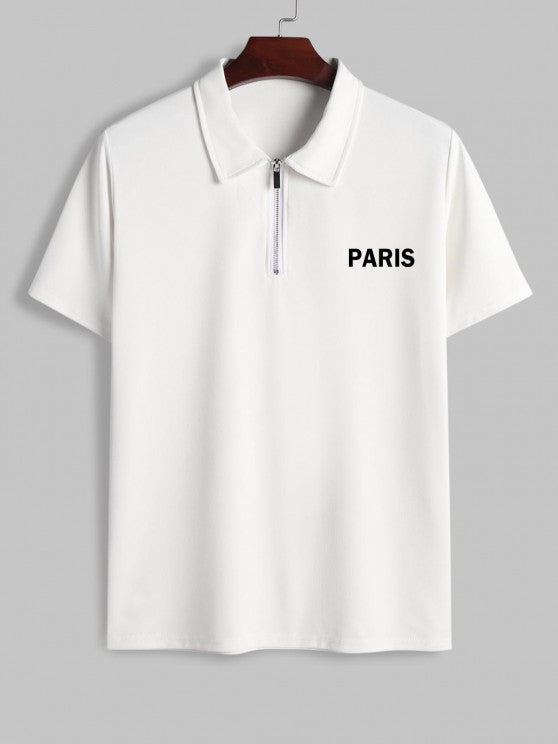 Casual Zip T Shirt And Shorts - Grafton Collection