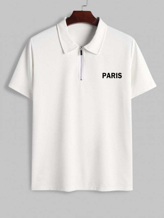 Casual Zip T Shirt And Shorts - Grafton Collection