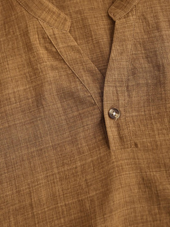 Casual Plain Shirt And Pants - Grafton Collection