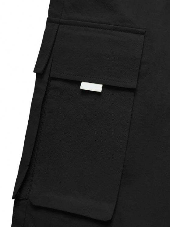 Eagle Printed T-Shirt And Cargo Pants - Grafton Collection
