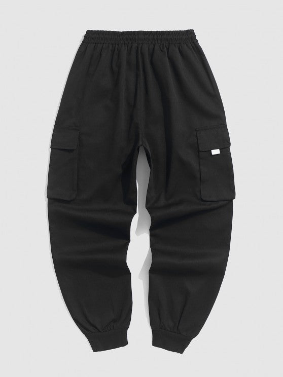 Eagle Printed T-Shirt And Cargo Pants - Grafton Collection