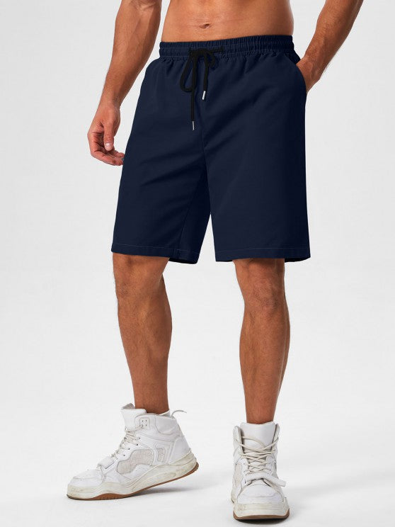 Lapel Collar Shirt And Basic Shorts Set - Grafton Collection