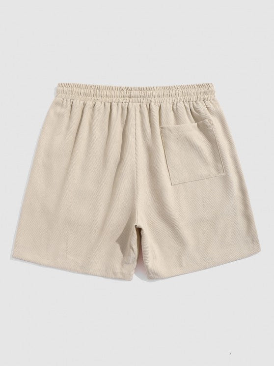 Terry Cloth Short Sleeves Shirt And Shorts - Grafton Collection
