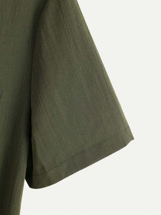 Solid Color Zip Up Turndown Rompers - Grafton Collection