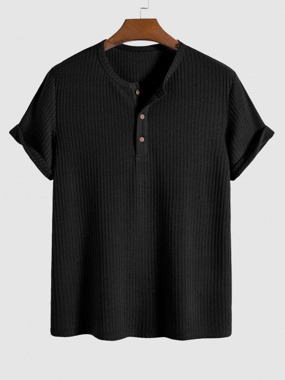Solid Color Short Sleeves T Shirt And Shorts - Grafton Collection