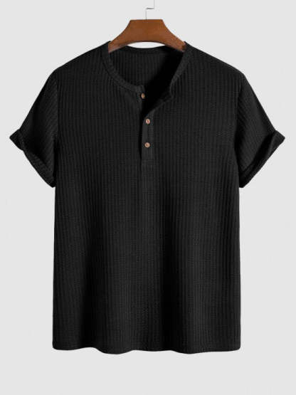 Solid Color Short Sleeves T Shirt And Shorts - Grafton Collection