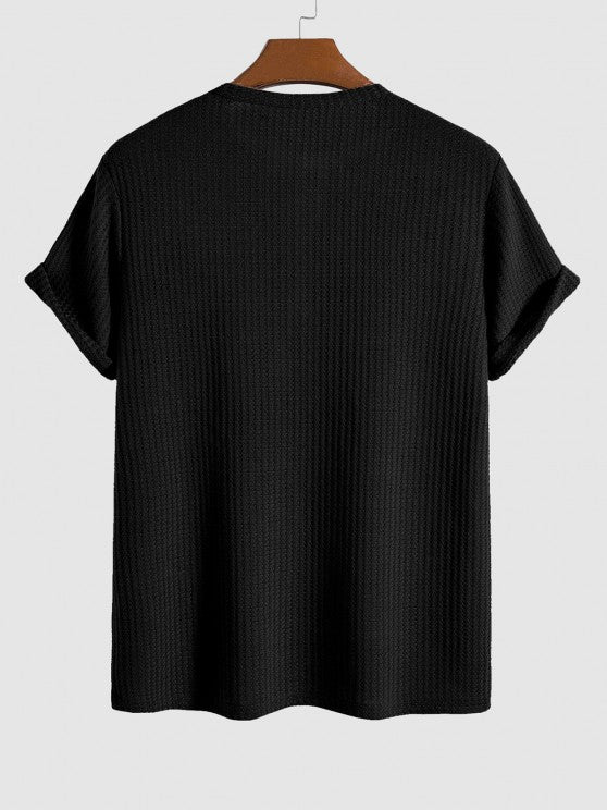 Solid Color Short Sleeves T Shirt And Shorts - Grafton Collection