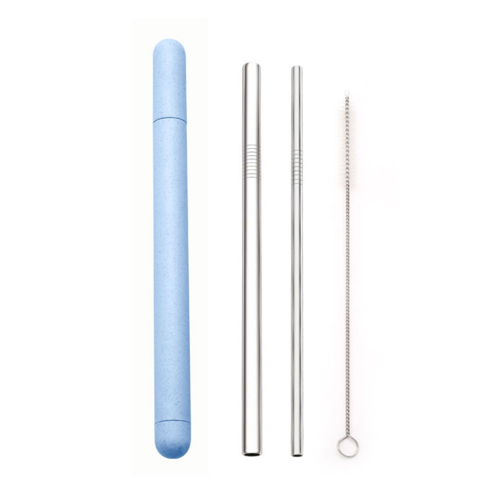 Metal Straws + Case - Grafton Collection