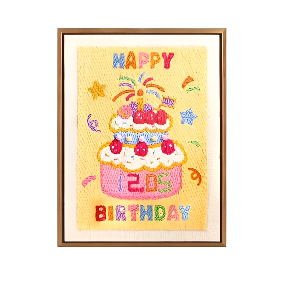 Punch Needle Textile Wall Art Set