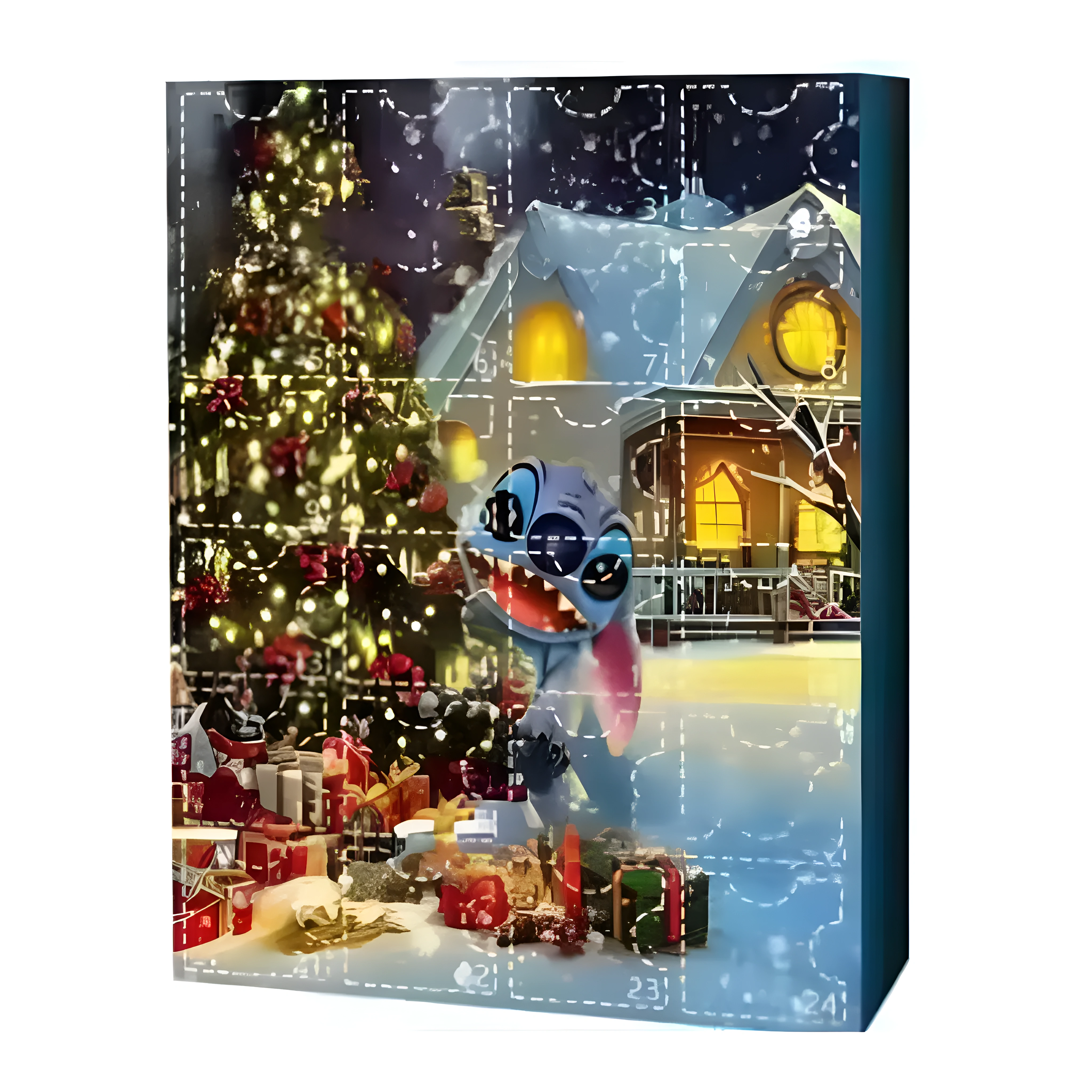 Cartoon Character Advent Calendar With Daily Surprise Figures