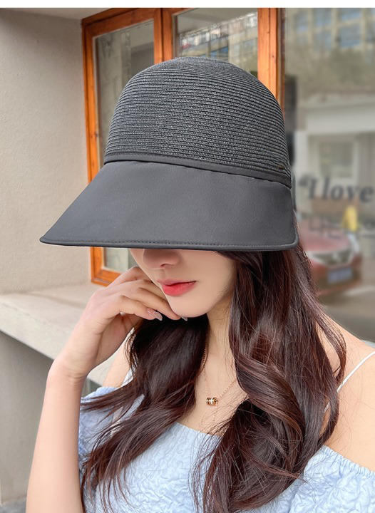 Women's Large Brim Sunscreen Hat - Grafton Collection