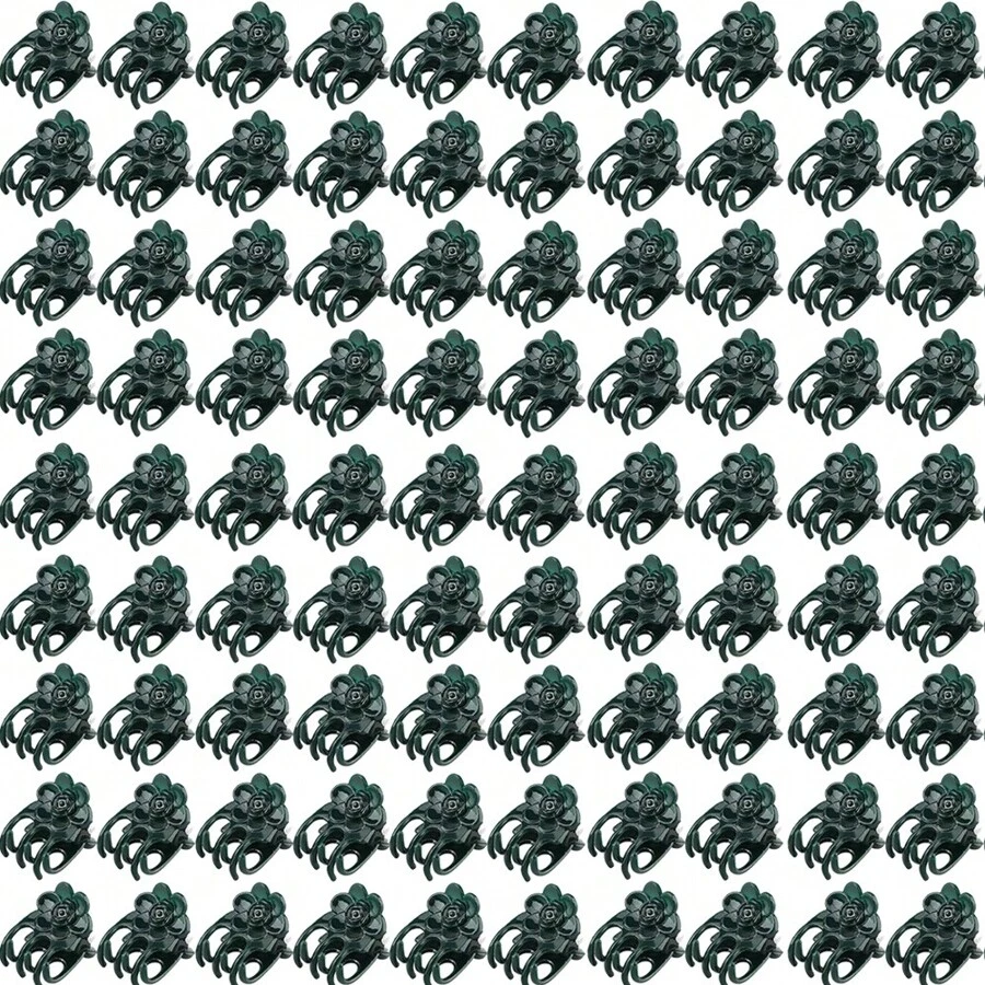 Flower Shape Plant Support Clips